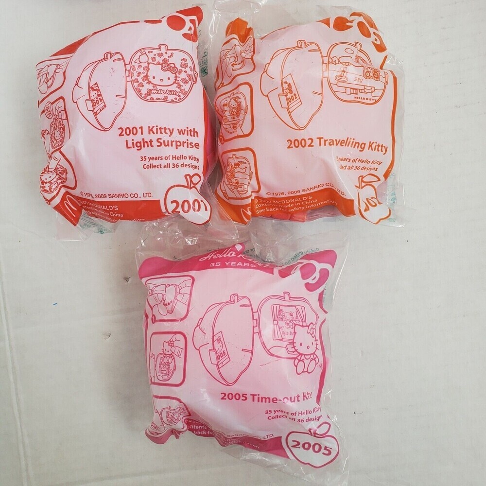 Hello Kitty 35 Yrs Collectible 2009 McDonald's Toy Lot of 12 Var Yrs 1982 - 2005 - Picture 6 of 10